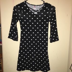girls dress size 10 with cross chest.